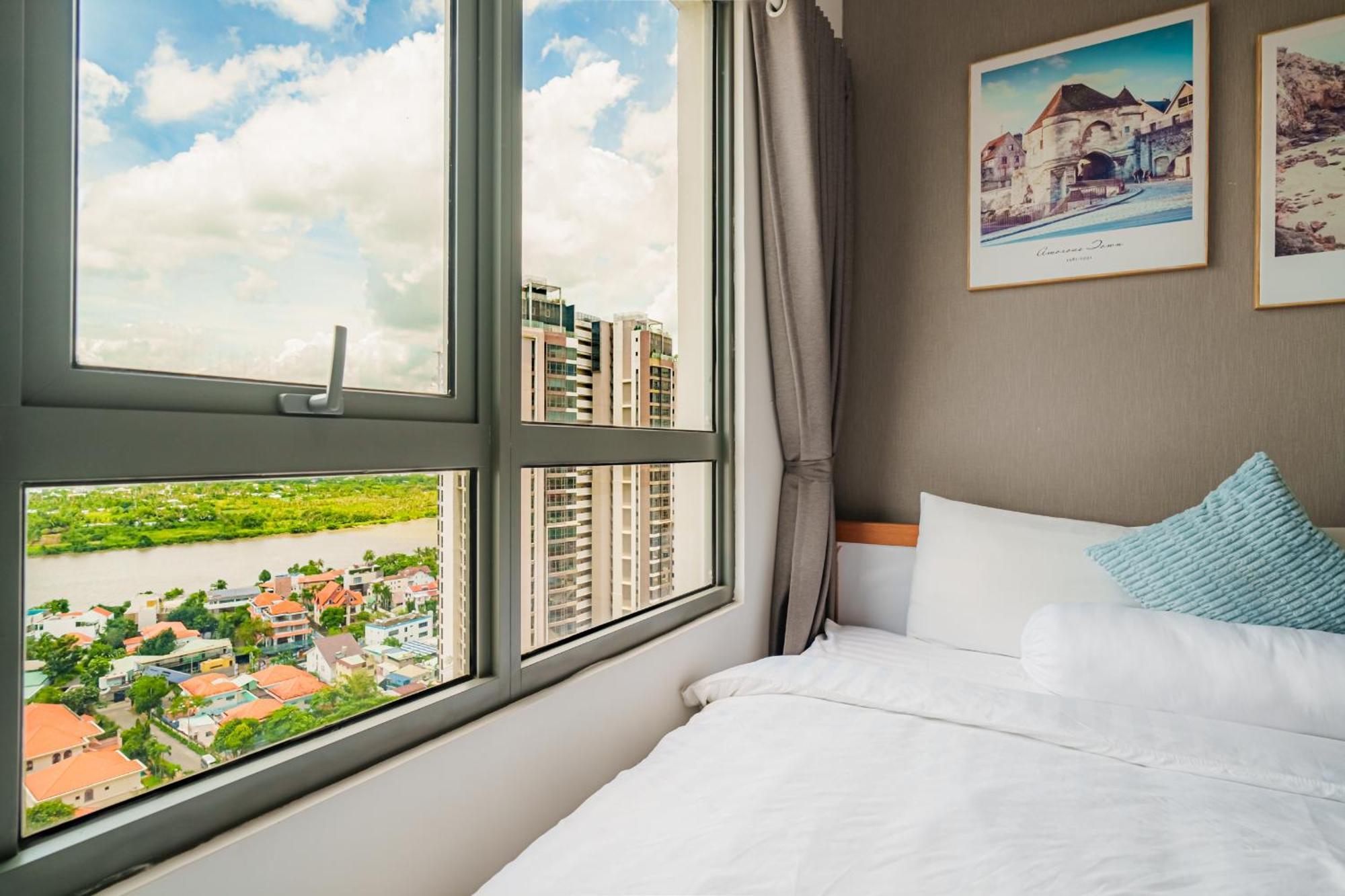 Ambihome 3Br 2Wc In Masteri Thao Dien District 2 호치민 외부 사진